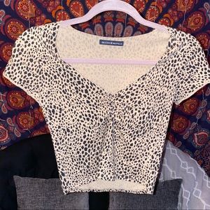 Brandy Melville Leopard Gina Top